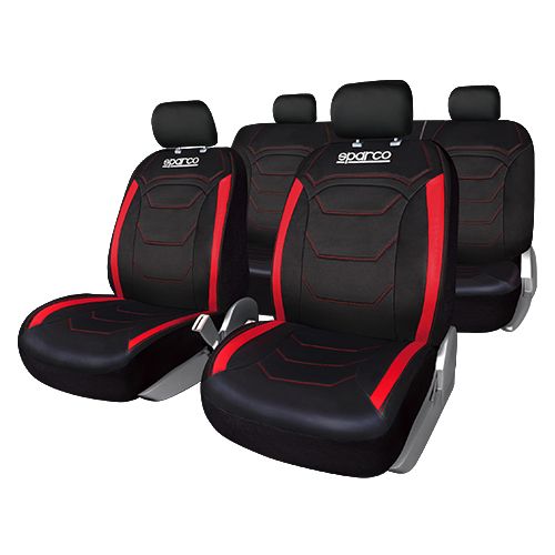 Fundas Cubreasiento Universal Negro Poliester 406- Sp