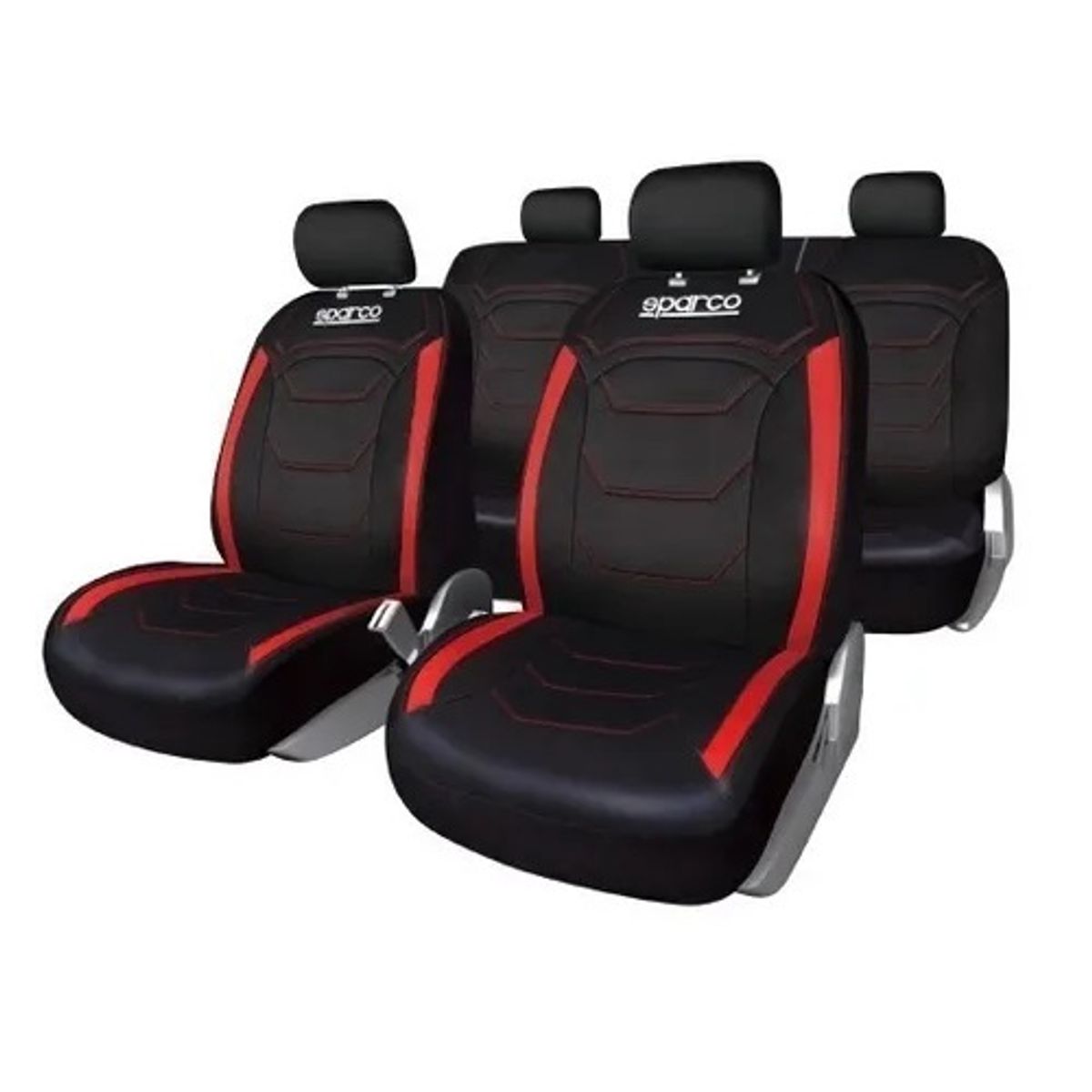 SPARCO - Fundas Cubreasiento Sparco Universal Negro Poliester 406- Sp
