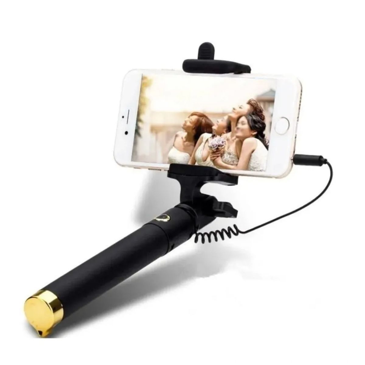 GENERICO - Palo De Selfie Monopod De 80 Cm Con Botón