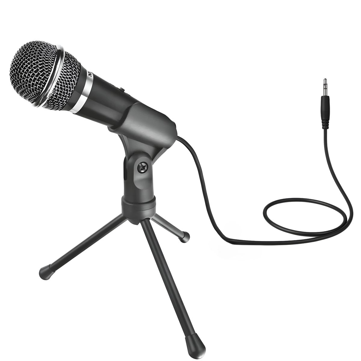 TRUST - Microfono Trust Starzz con Tripode y conector Jack 3.5mm