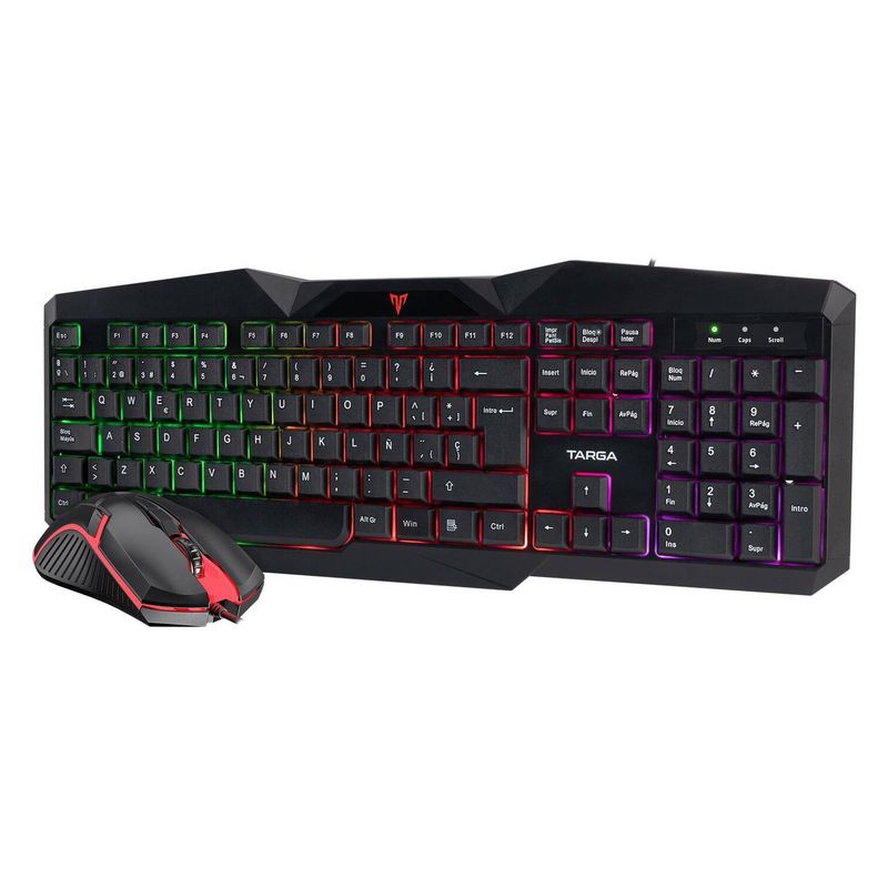 TARGA - Kit teclado  mouse gamer targa mars 200