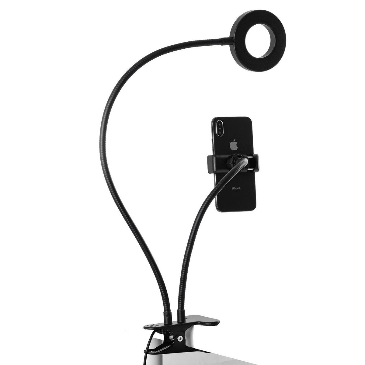 TARGA - Soporte para telefono con luz targa ringlight