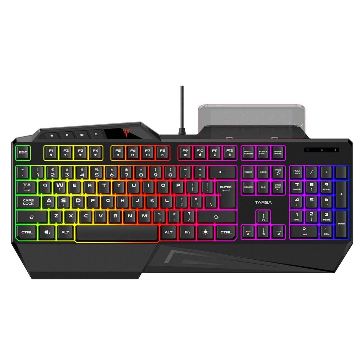 TARGA - Teclado gamer targa tg k120rgb