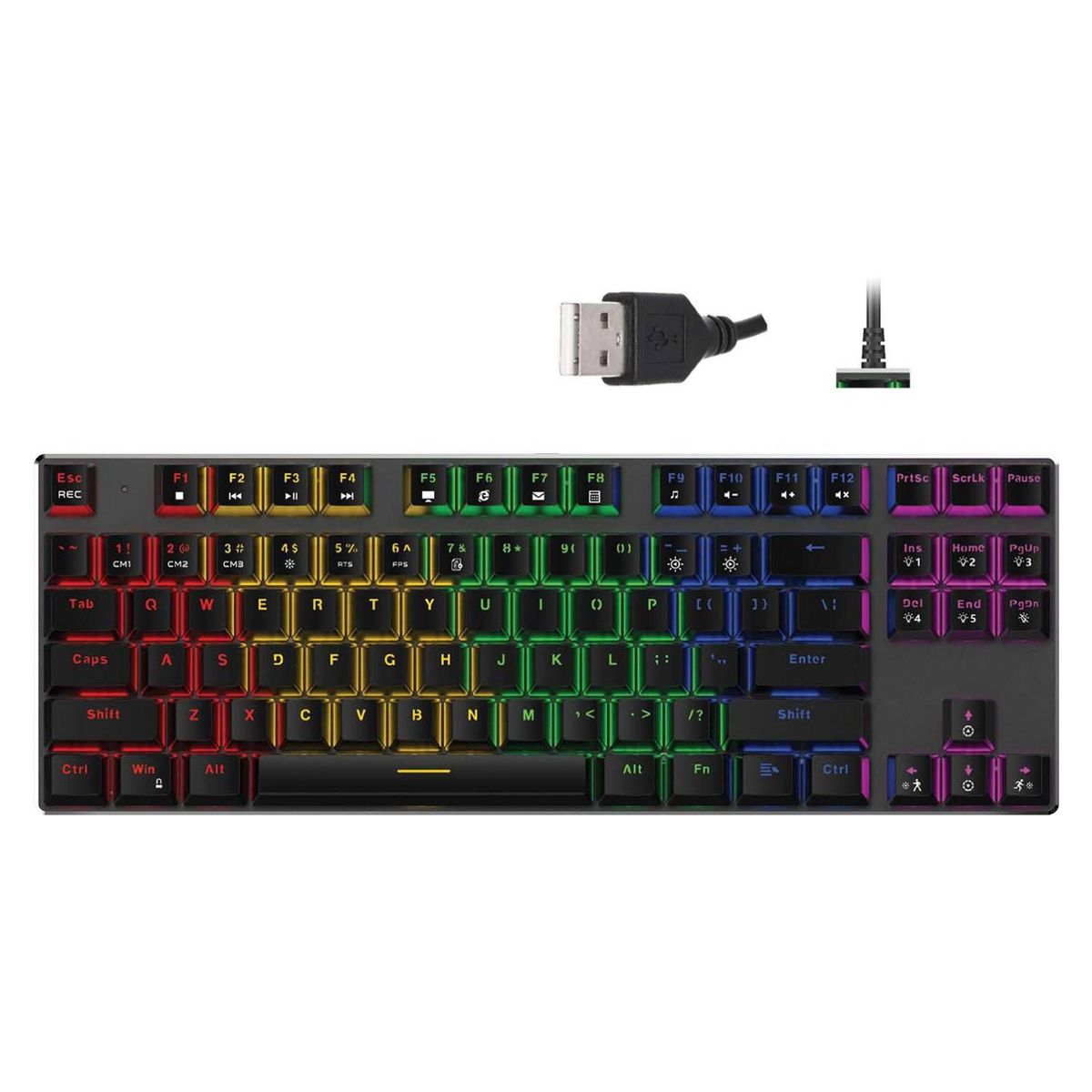 TARGA - Teclado mecanico gamer targa tg k250m