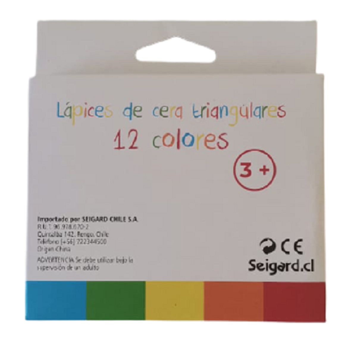 SEIGARD - Lápices de Cera SEG594 Color Variado