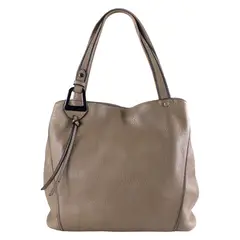 MAILEA - Cartera ecocuero para mujer taupe
