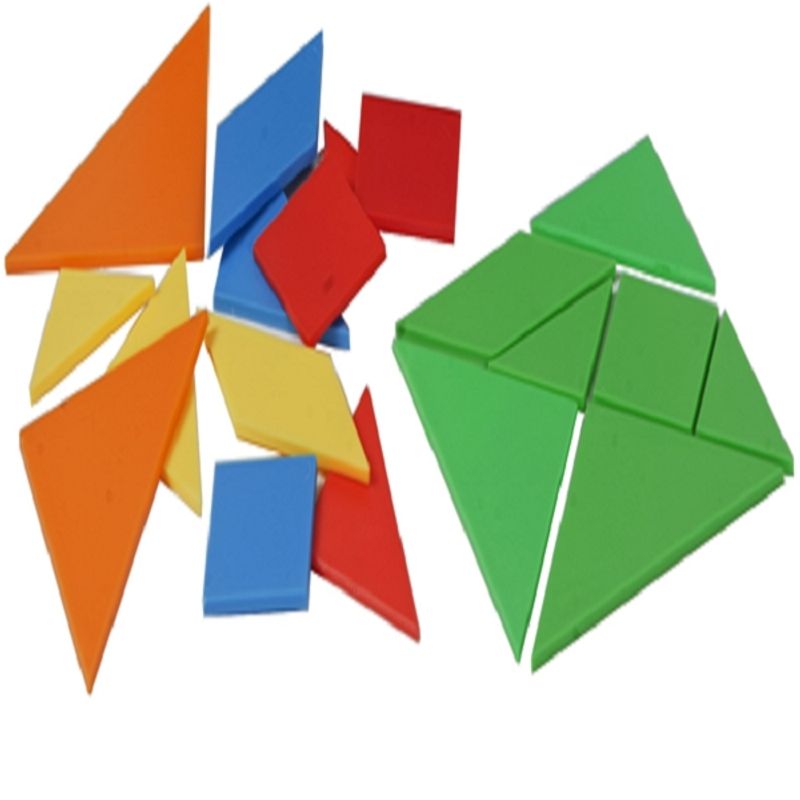 SEIGARD - Pote De Tangramas 15 Unidades KIT10432 Color Variado