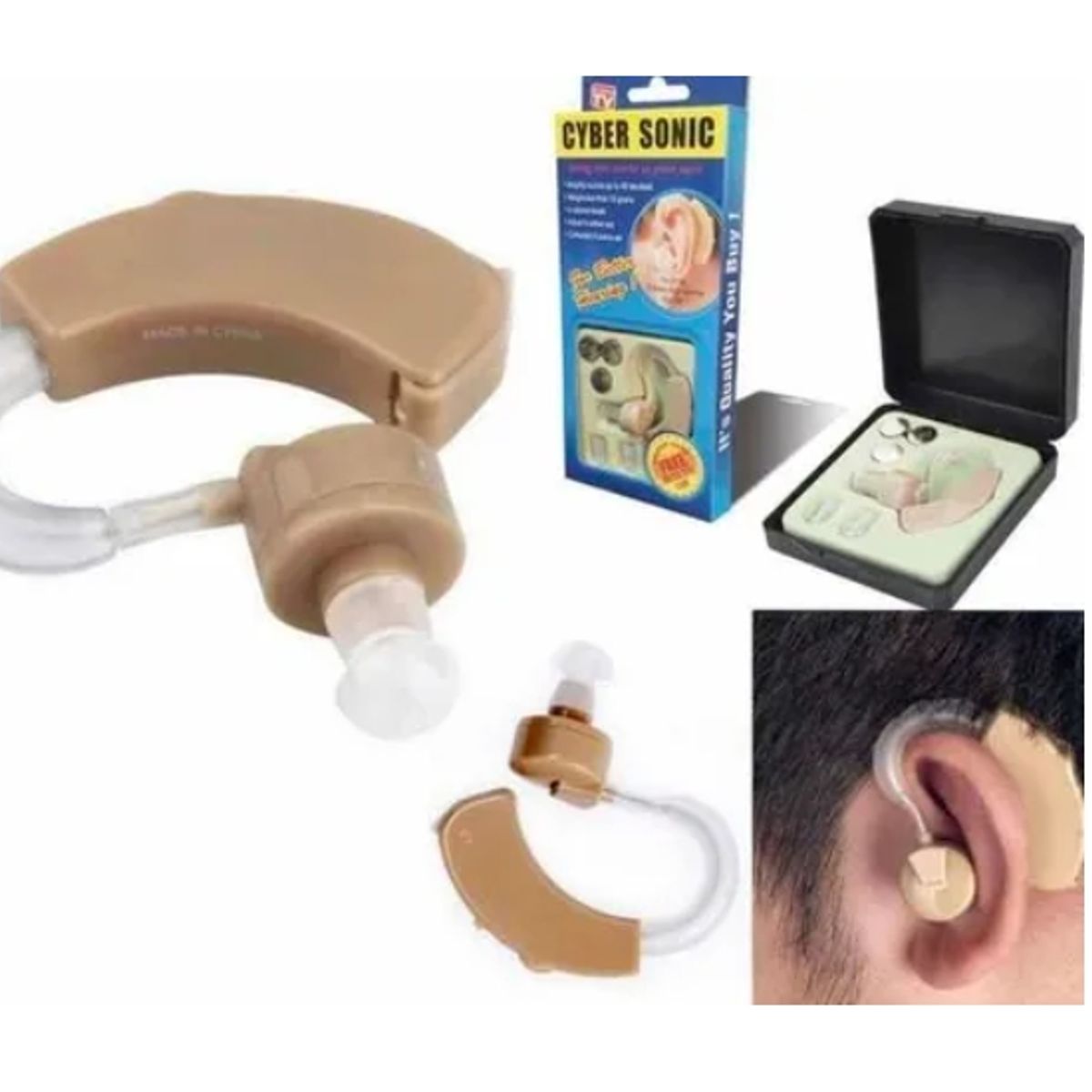 CYBER CLEAN - Audífonos Para Sordos Ortopédicos