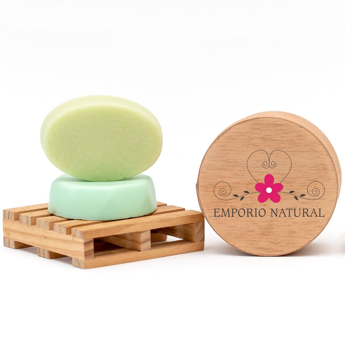 EMPORIO NATURAL - Pack Shampoo Y Acondicionador Sólido Herbal