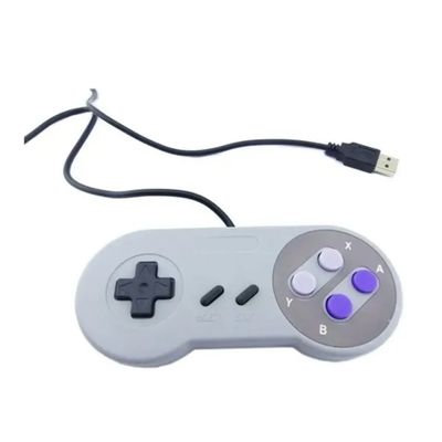 Imagen 2 del producto Control Joystick Usb Tipo Consola Retro 16-bits 8 Botones