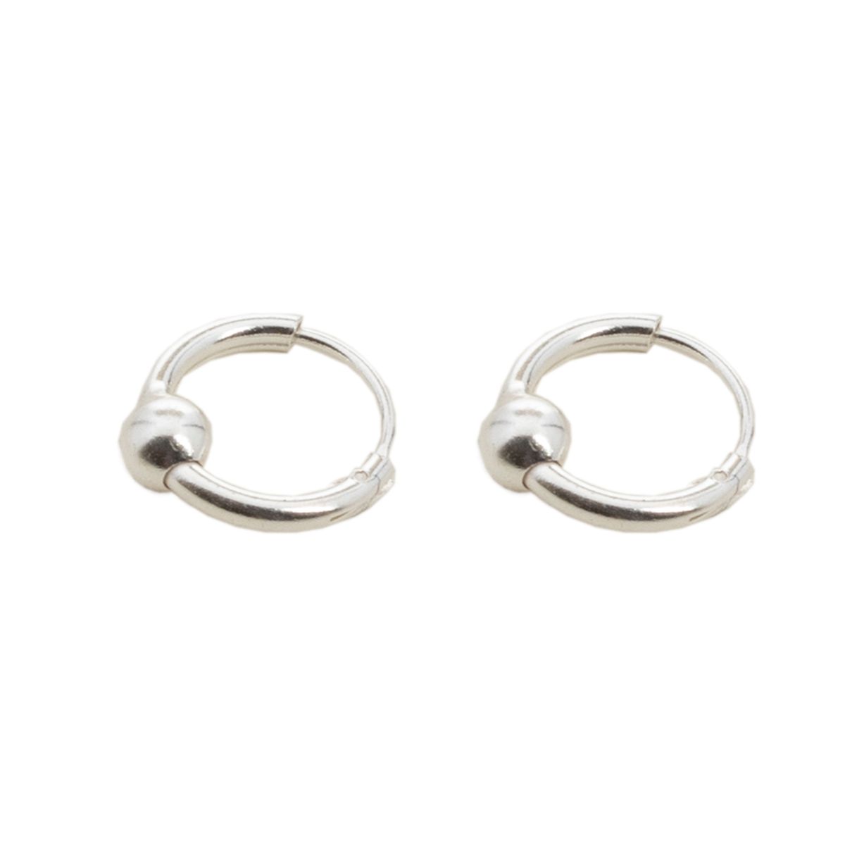 BIJOUTERIA LB20 SPA - Aro Argolla de Nariz/Oreja de Plata 925 Rapa Iti - Plateado