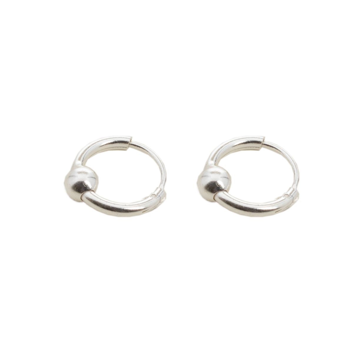 BIJOUTERIA LB20 SPA - Aro Argolla de Nariz/Oreja de Plata 925 Rapa Iti - Plateado