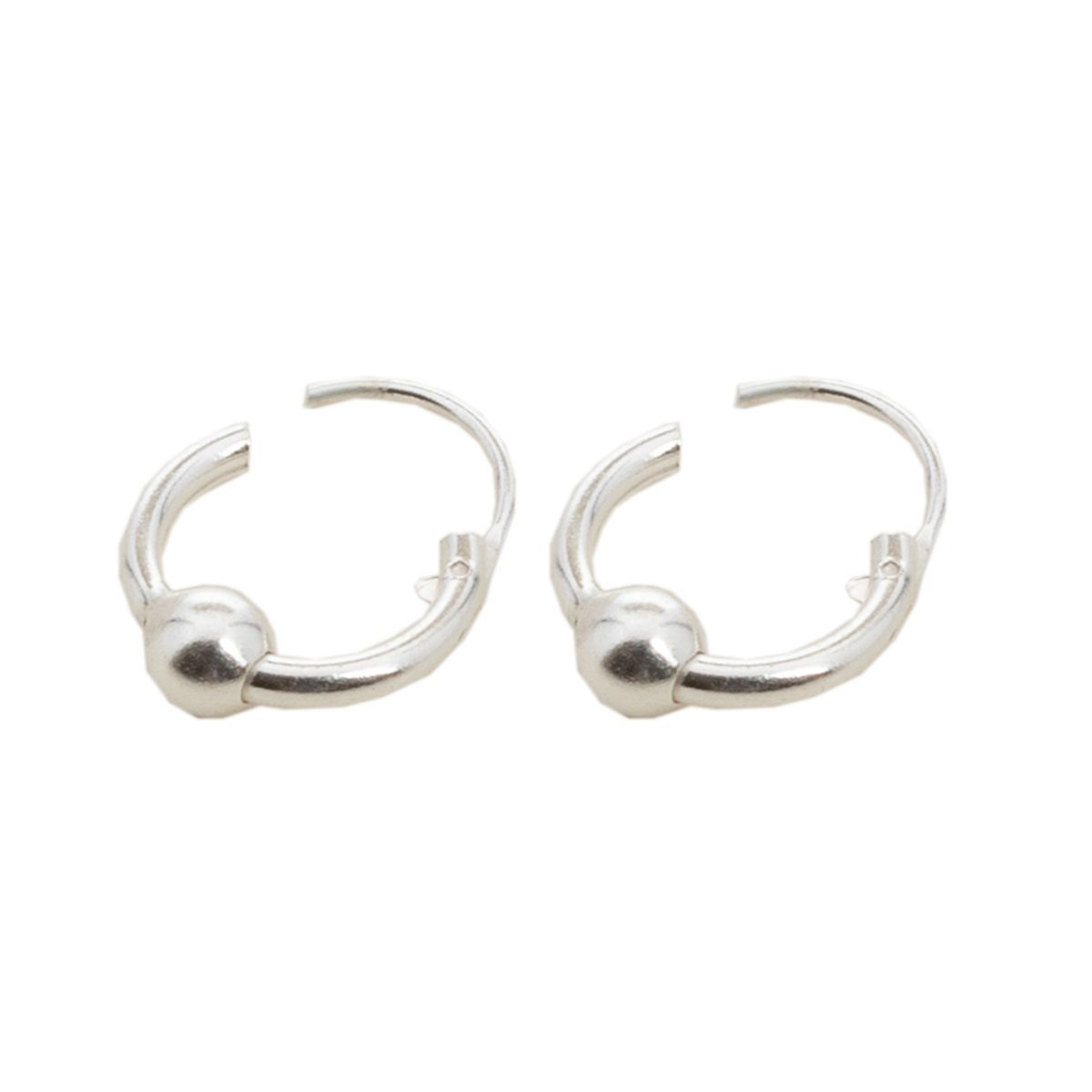 BIJOUTERIA LB20 SPA - Aro Argolla de Nariz/Oreja de Plata 925 Rapa Iti - Plateado