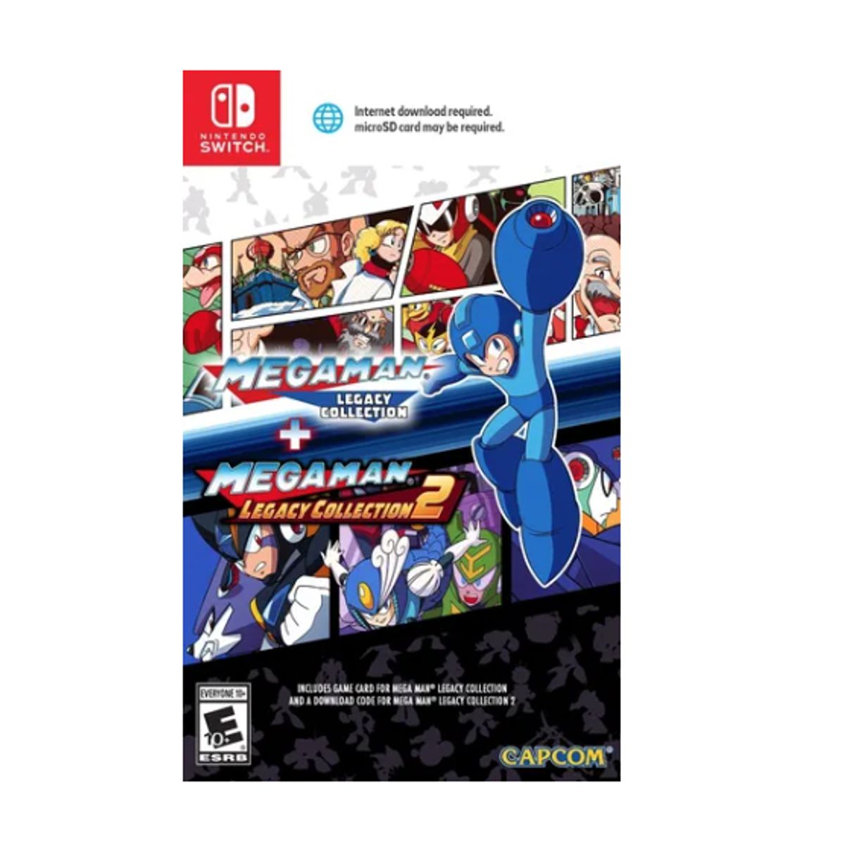 NINTENDO - Mega Man Legacy Collection 1 + 2 - Switch Físico - Sniper