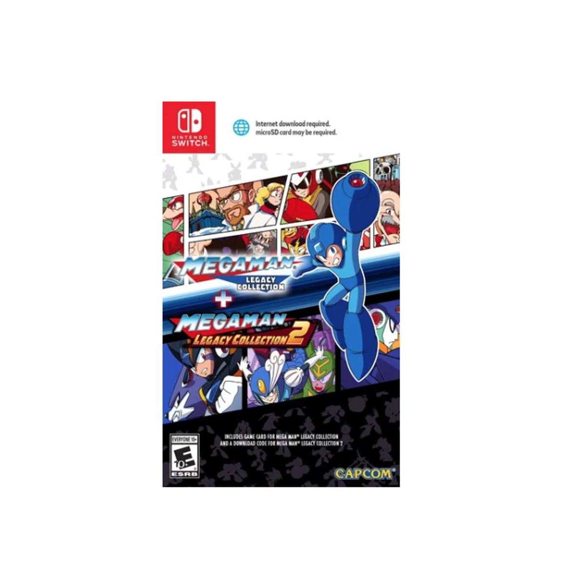 NINTENDO - Mega Man Legacy Collection 1 + 2 - Switch Físico - Sniper