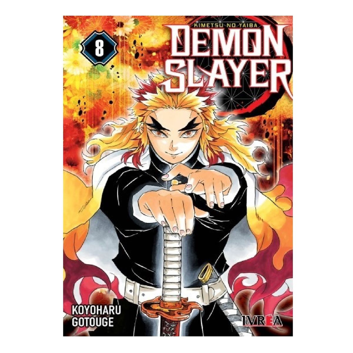 IVREA ARGENTINA - Manga Demon Slayer - Kimetsu No Yaiba 8 - Ivrea Argentina