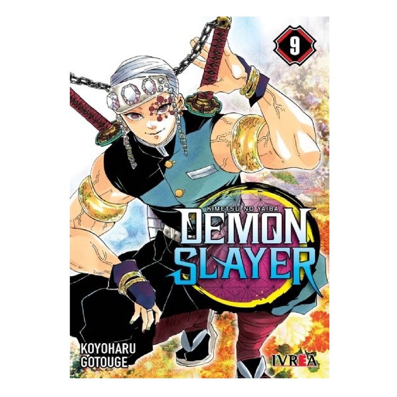IVREA ARGENTINA - Manga Demon Slayer - Kimetsu No Yaiba 9 - Ivrea Argentina