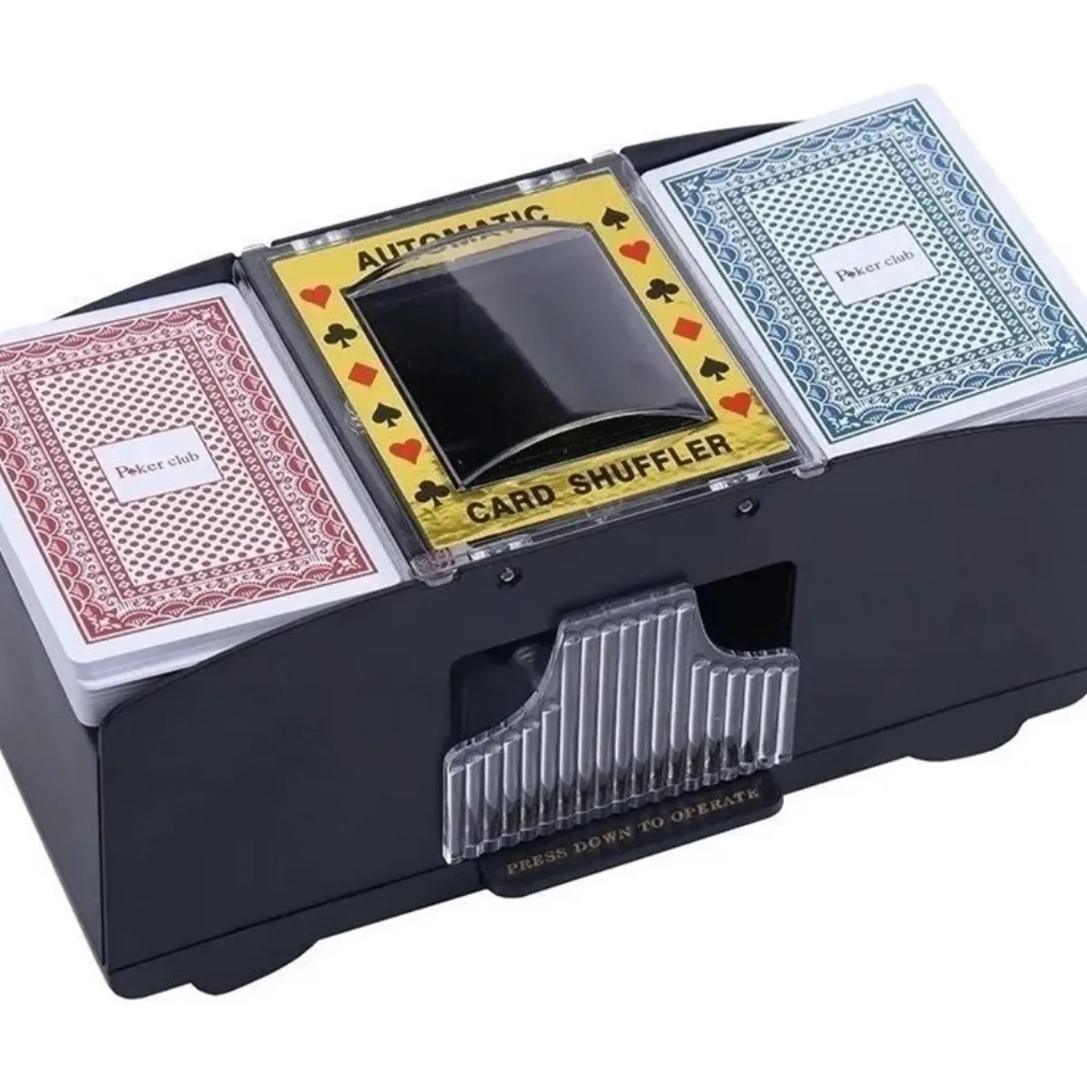 GENERICO - Mezclador Barajador De Cartas Poker A Pilas