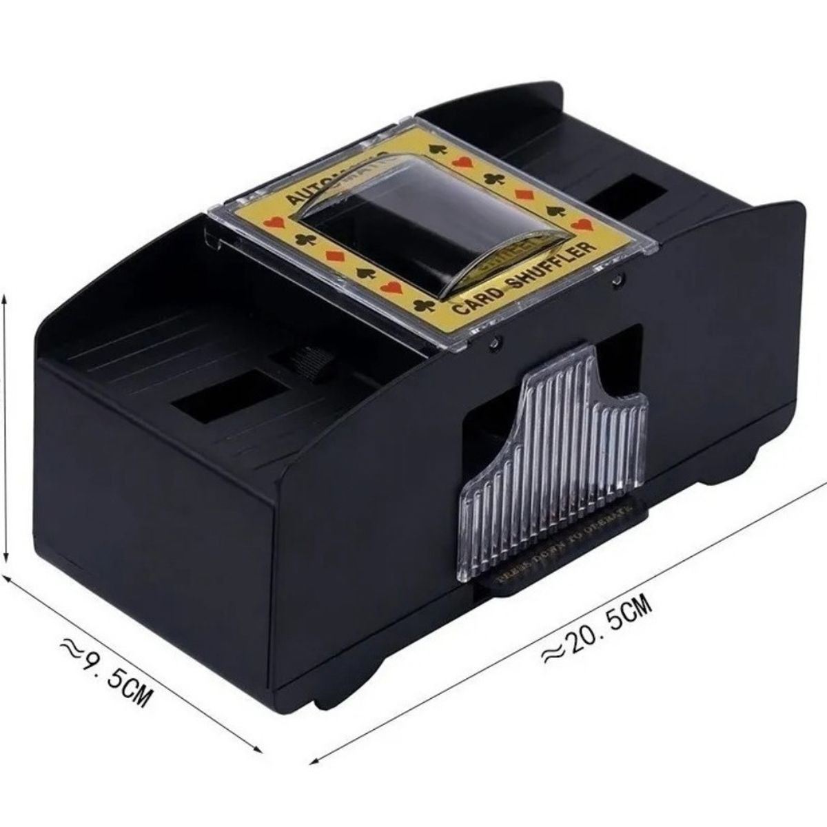 GENERICO - Mezclador Barajador De Cartas Poker A Pilas