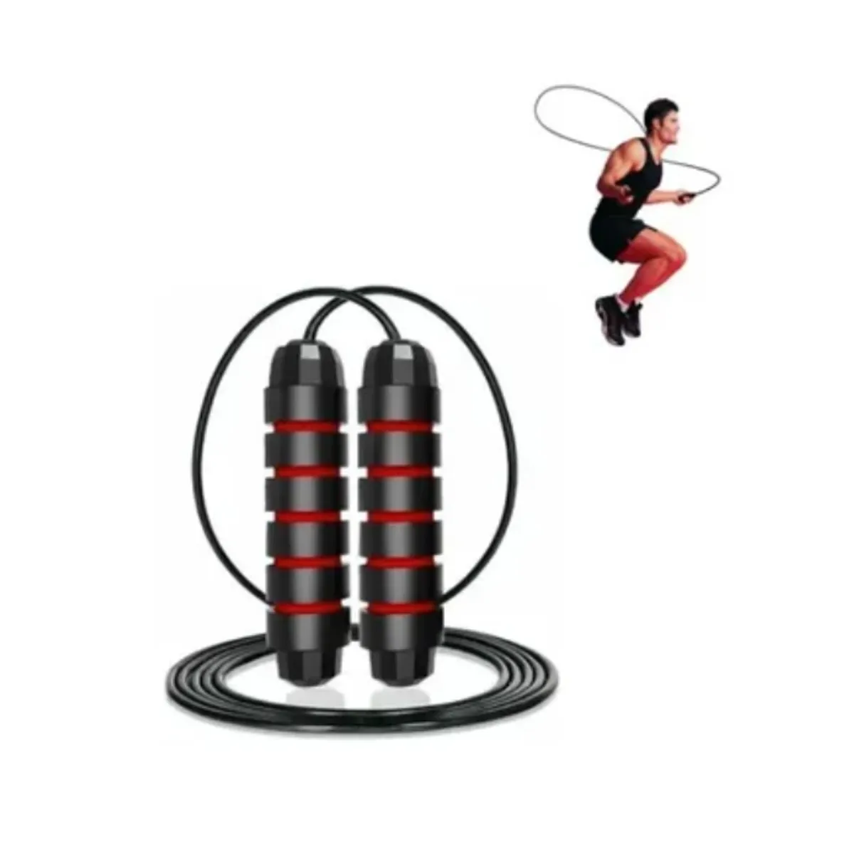 ESHOPANGIE - Cuerda De Saltar Crossfit Alta Velocidad Ejercicio Fitness