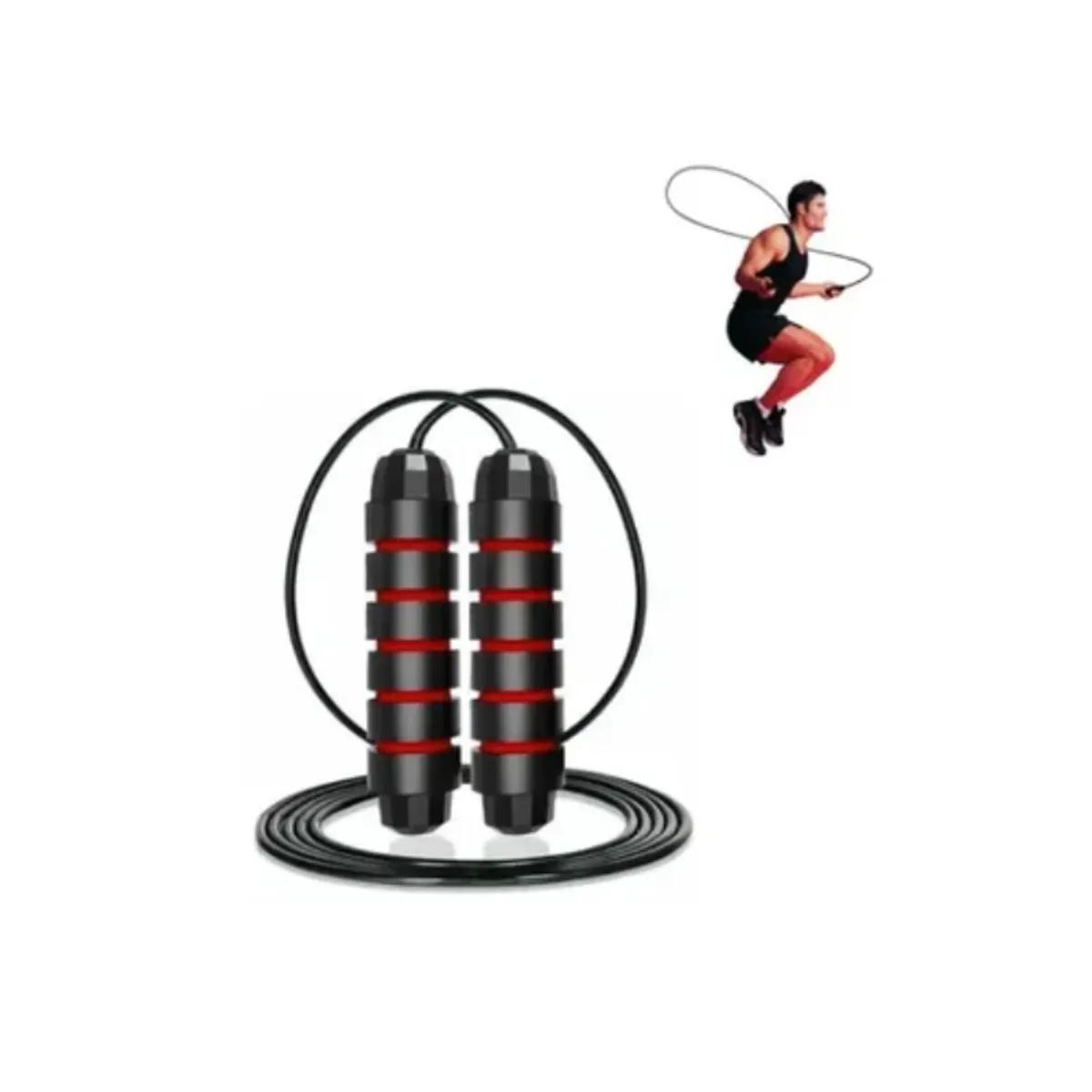 ESHOPANGIE - Cuerda De Saltar Crossfit Alta Velocidad Ejercicio Fitness