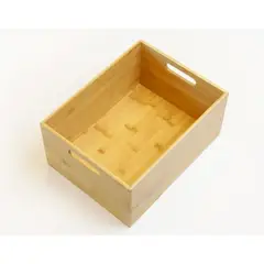 HBT - Caja Bambú Natural Tamaño M 34x24x13 cm