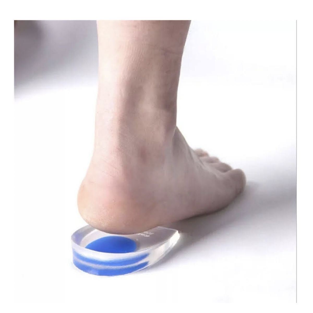 GENERICO - Plantilla Para Zapato Silicona Taloneras Espolon Calcaneo azul