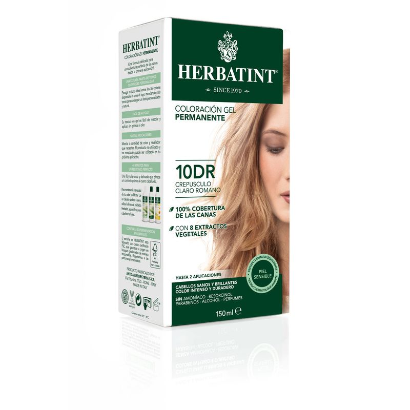 HERBATINT - Tintura Permanente 10DR - Crepúsculo Romano