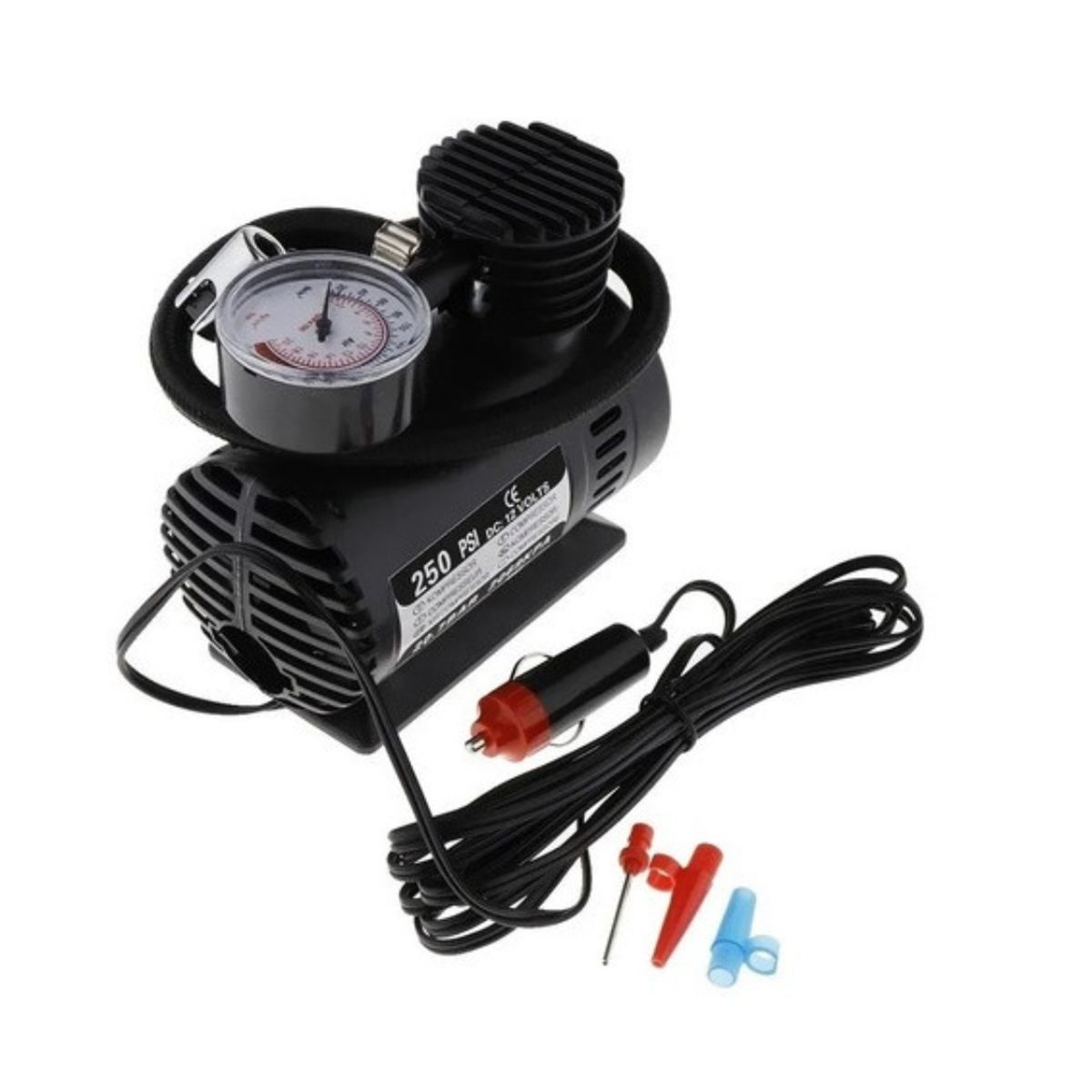GENERICO - Compresor De Aire 250 Psi 12v Inflador De Neumaticos