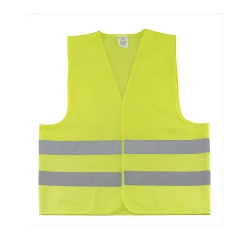 GOODCAR - Chaleco Reflectante Seguridad Amarillo Reglamentario