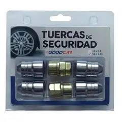 GOODCAR - Tuercas De Seguridad 12x125