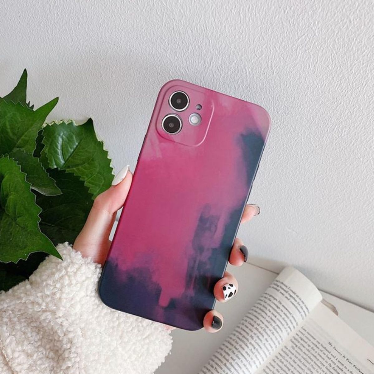 GENERICO - Carcasa compatible iPhone 12 estilo Tie Dye