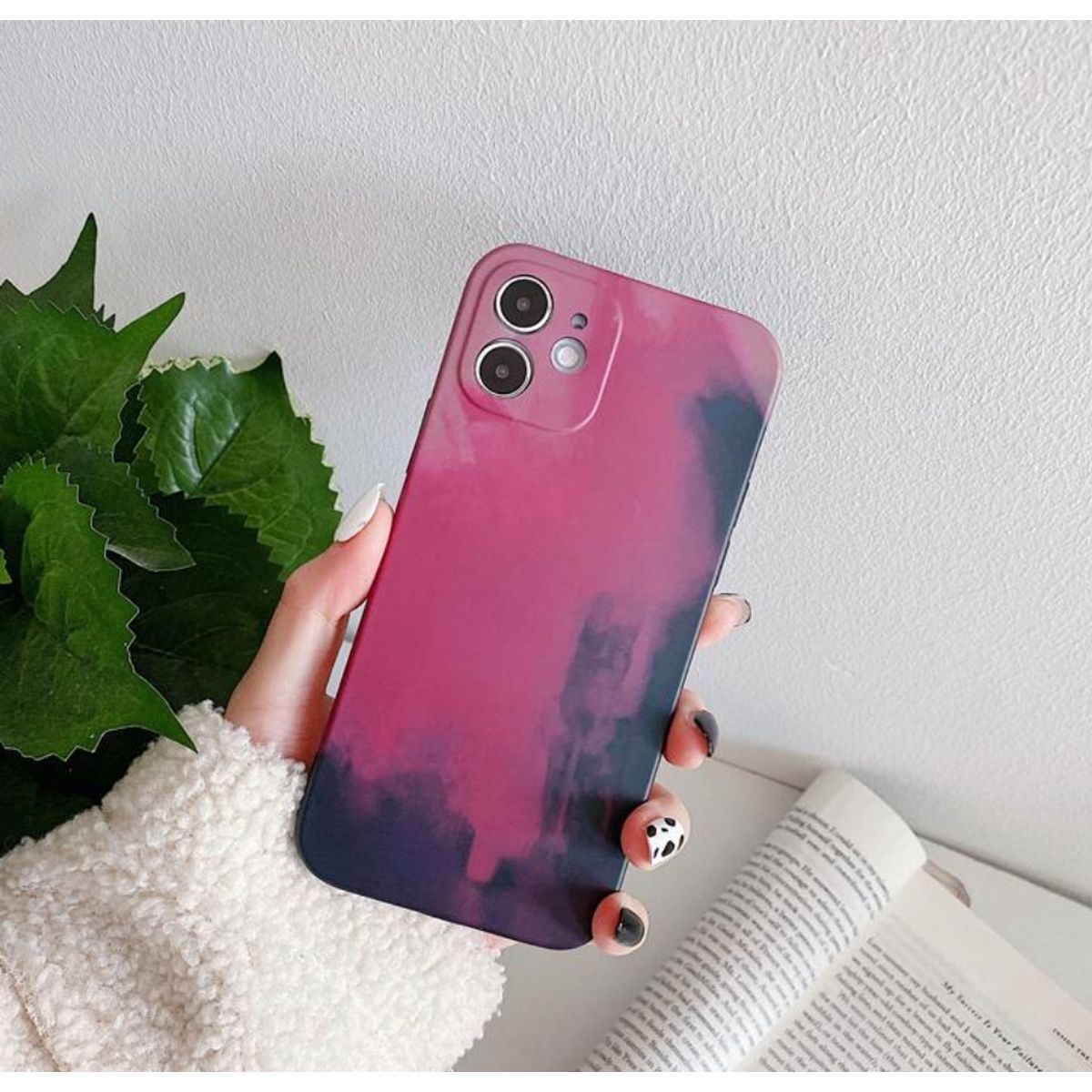 GENERICO - Carcasa compatible iPhone 12 estilo Tie Dye