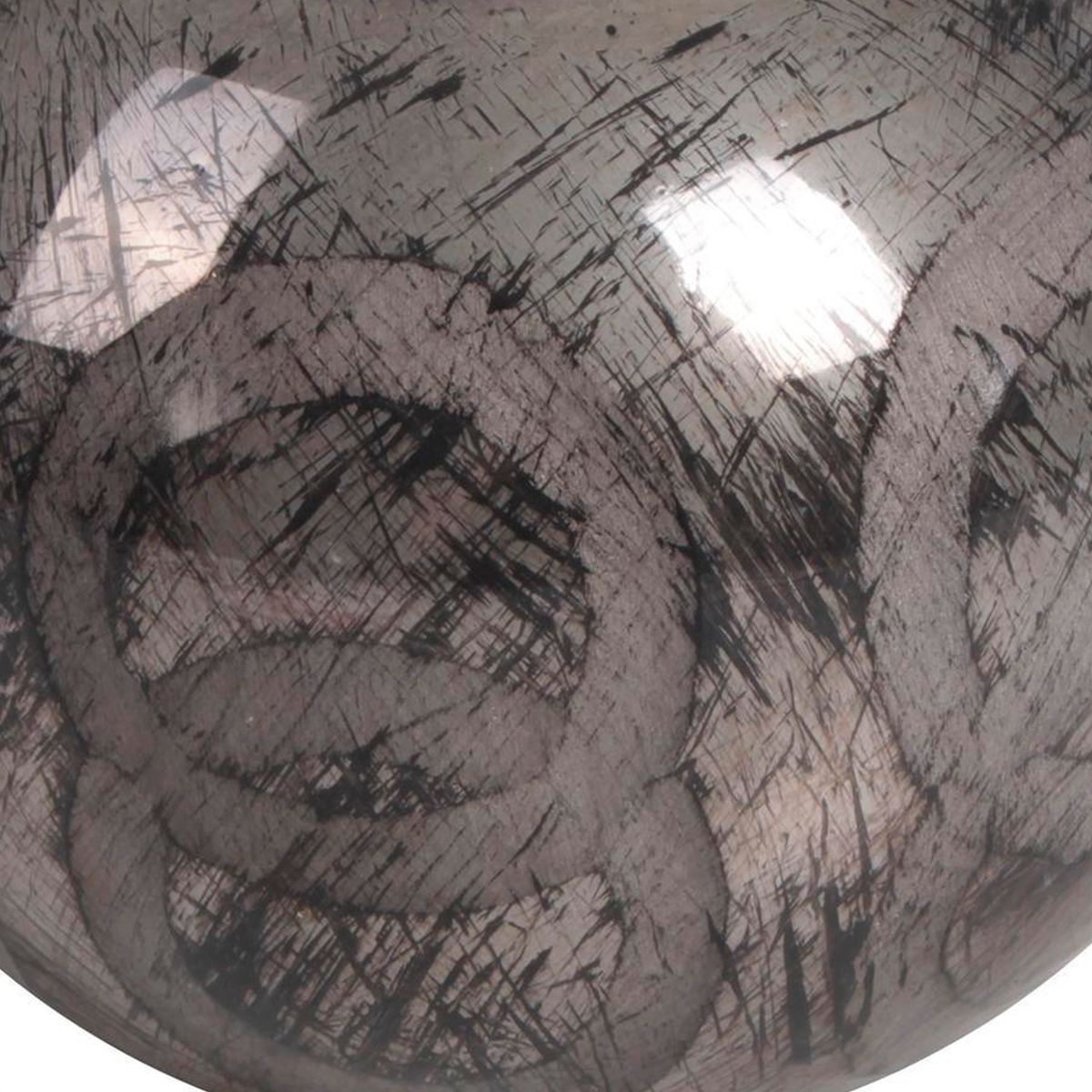 MALLORCA - Portavela Decorativo Greta Grafito Grande