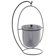 MALLORCA - Maceta Decorativa Pendulo Silver