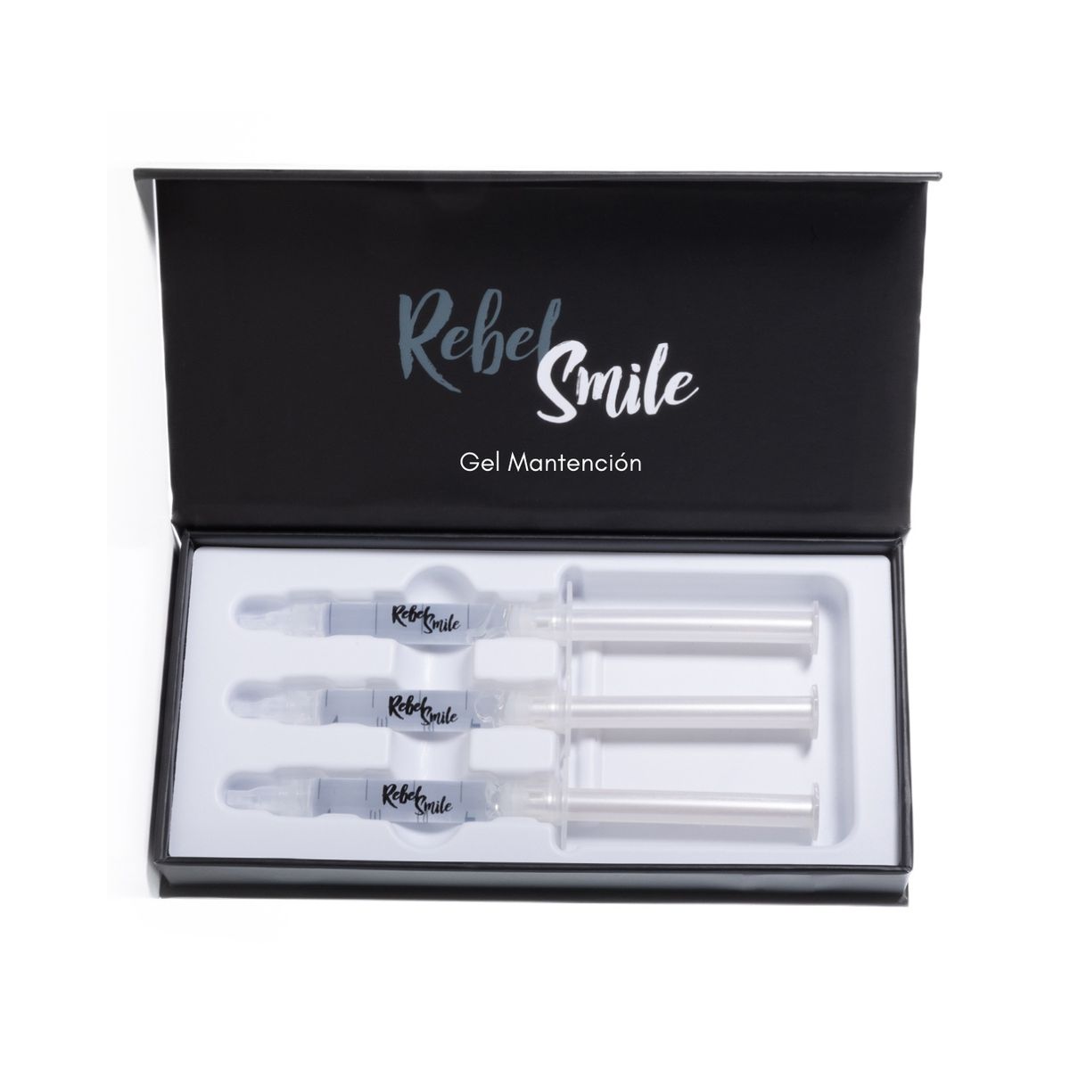 REBEL - Pack 3 Jeringas Gel Proteccion y Limpieza RebelSmile