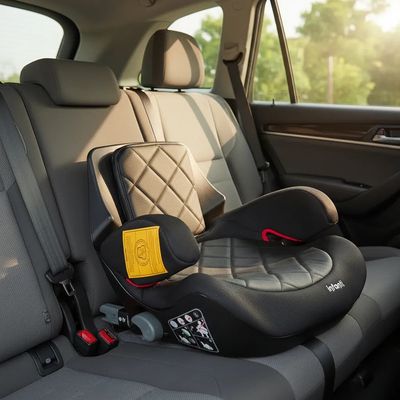 Imagen 2 del producto Silla de Auto Alzador Go-Fix Isofix Black Stone