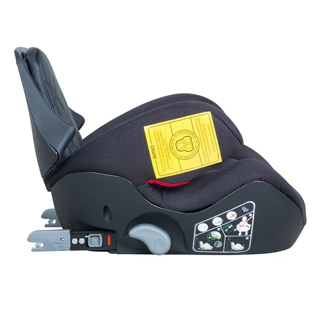 INFANTI - Silla de Auto Alzador INFANTI Go-Fix Isofix Black Stone