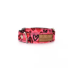 MUMUMU RUFF - Collar para mascotas CRUSH BUBBLEGUM XXS