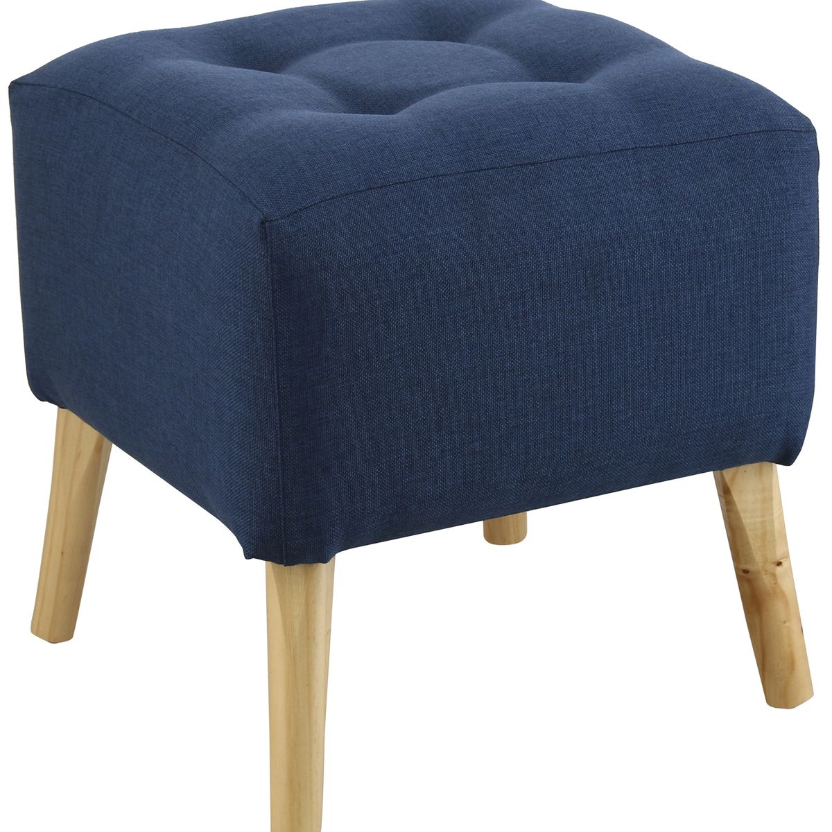 GENERICO - Pouf Alemania Azul Amalfi 42x42x43 cm Máxima Design
