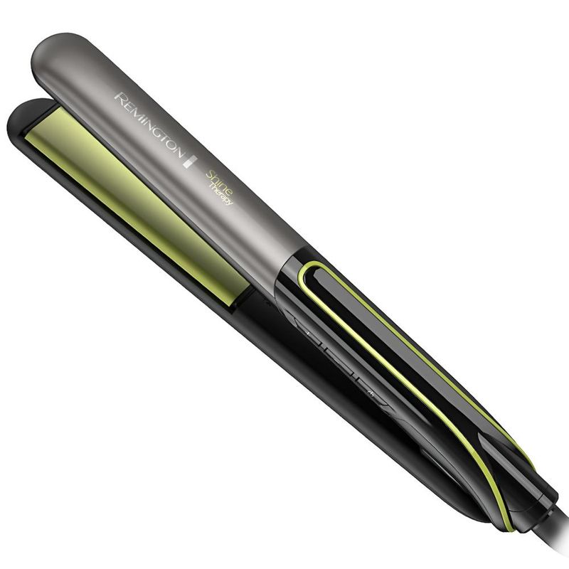REMINGTON - Alisador De Cabello Remington S12A Palta, Macadamia Ionizado  Negro