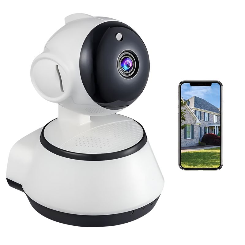 PHILCO - Camara Wifi Rotatoria 360° HD Robotica PTZ Interior W3860 - Blanco
