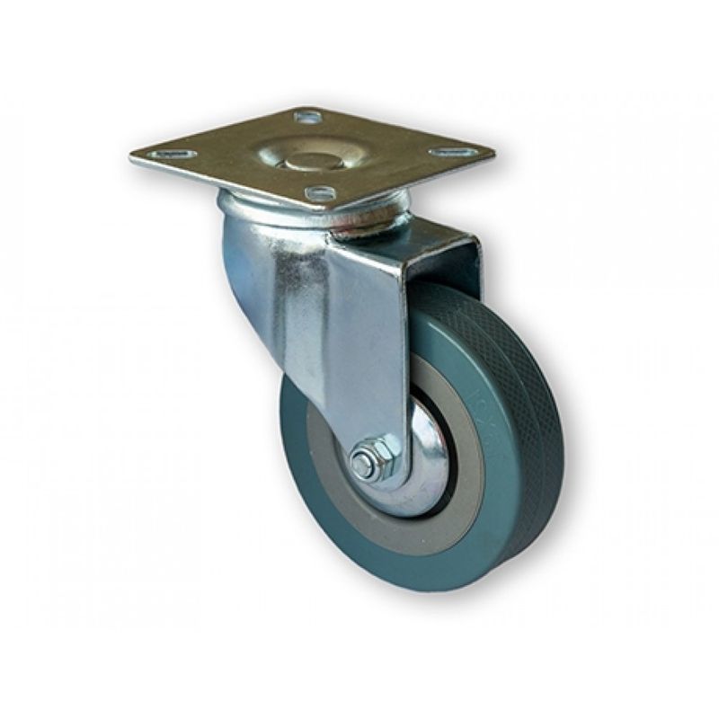 HBT - Rueda PVC 75 mm 60 Kg hbt Azul