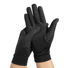 VHEX - Guantes De Compresión Artritis Completos Con Dedos Táctiles L