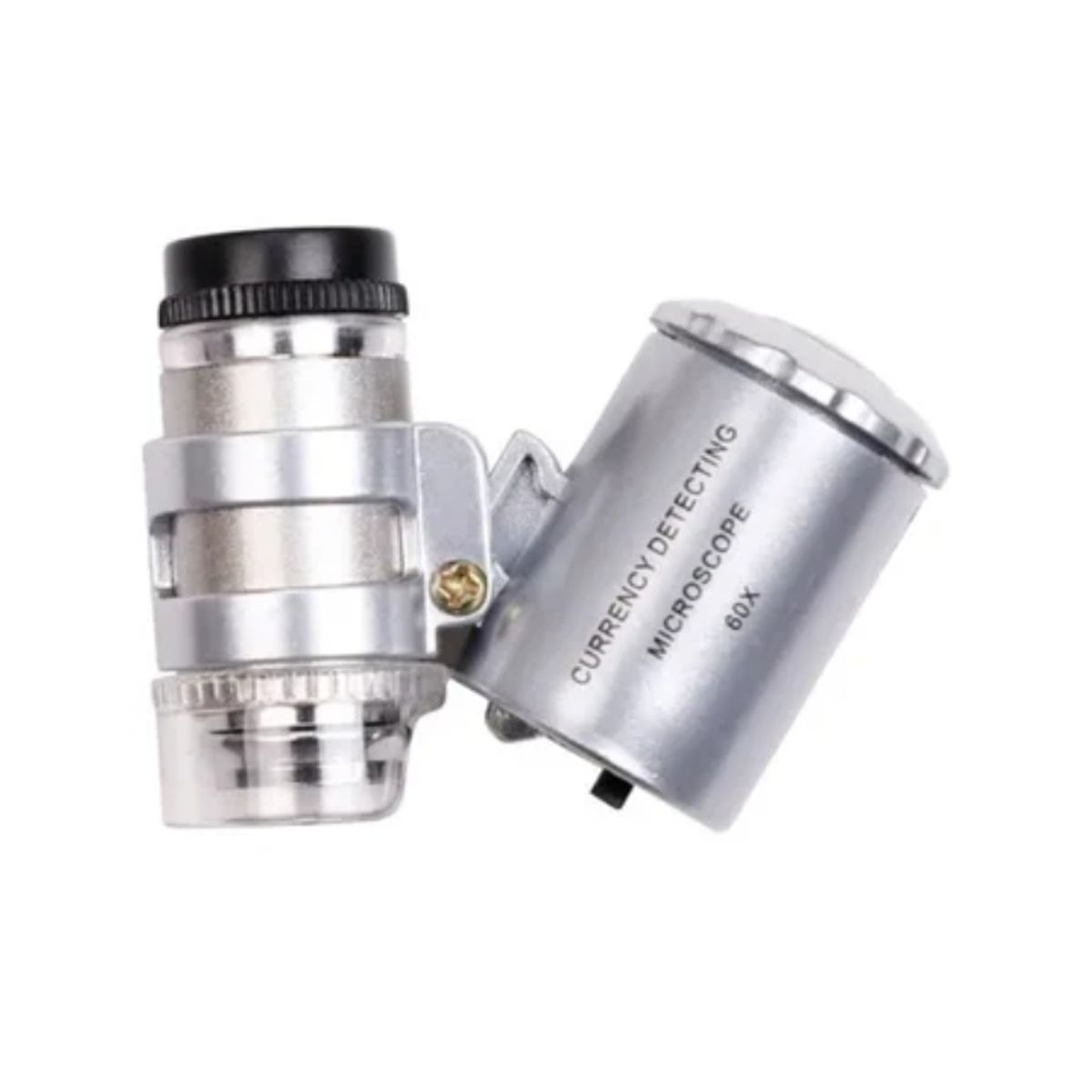 ESHOPANGIE - Microscopio Lupa De Bolsillo Luz Leduv 60x