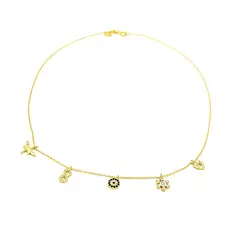 BY TURQUIA - Collar Tuana Dorado By Turquía