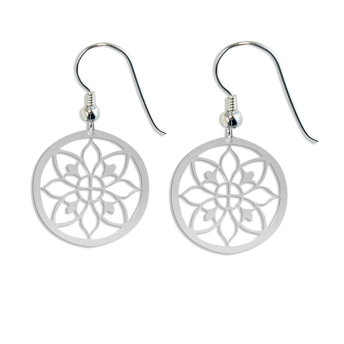 COGGIOLA - Aros Flor de Loto Colgante Plata 925