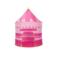 ESHOPANGIE - Castillo Carpa Para Niños Y Niñas Infantil Rosado
