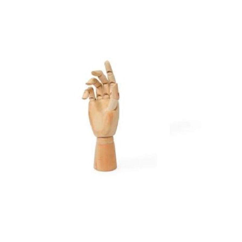 SEIGARD - Mano Femenina De Madera Articulada MS002 Color Café