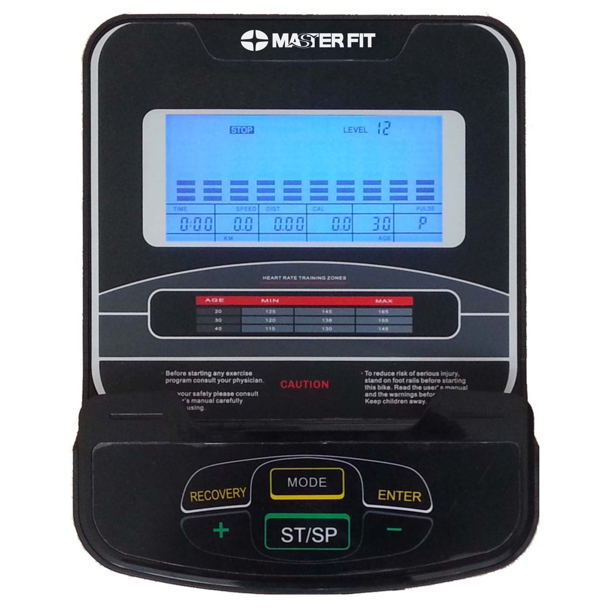 MASTERFIT - BICICLETA ELÍPTICA MASTERFIT YE-6792GB